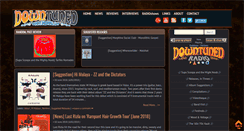 Desktop Screenshot of downtunedmag.com